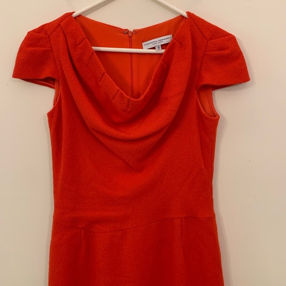 Carolina Herrera Orange dress - Picture 2 of 5